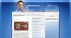 Desktop Screenshot of michaelpanse.de